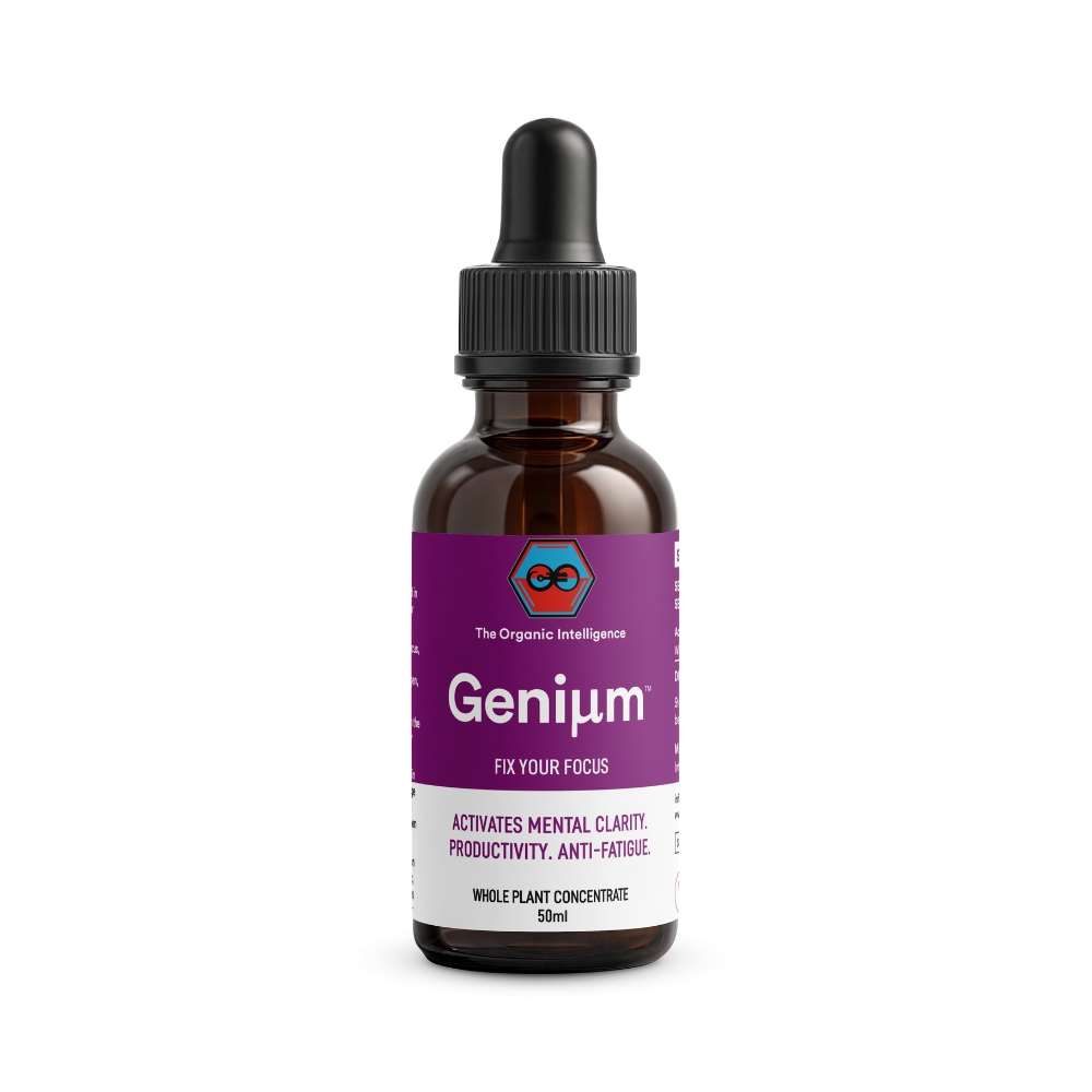 Geniumâ„¢ | Mental Clarity, Physical Vitality, Productivity | 50ml